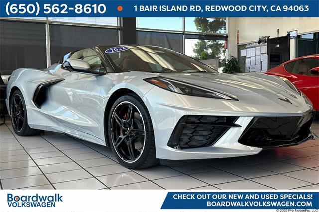 used 2022 Chevrolet Corvette car, priced at $87,885