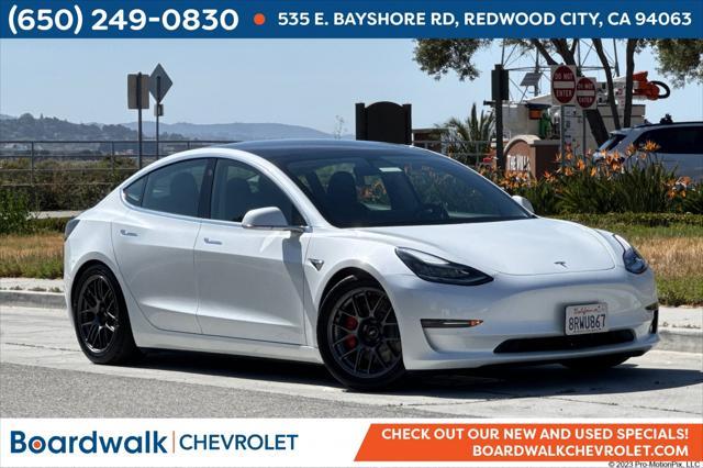 used 2020 Tesla Model 3 car, priced at $30,611