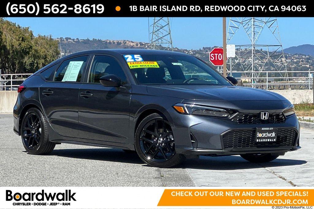used 2025 Honda Civic car, priced at $25,500