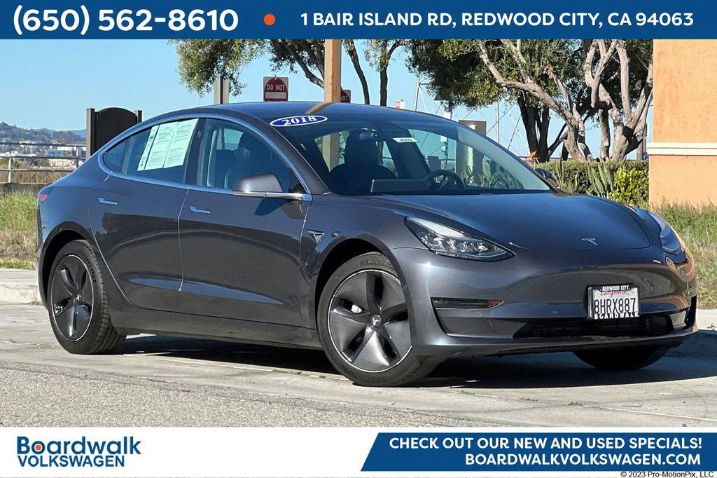 used 2018 Tesla Model 3 car, priced at $20,555