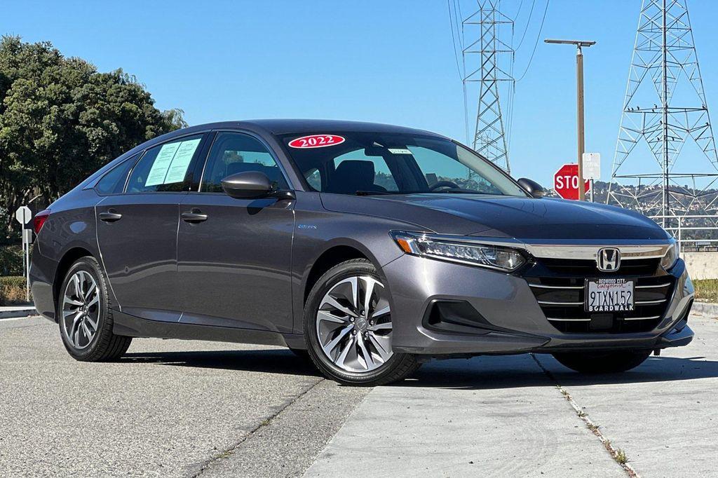 used 2022 Honda Accord Hybrid car, priced at $21,500