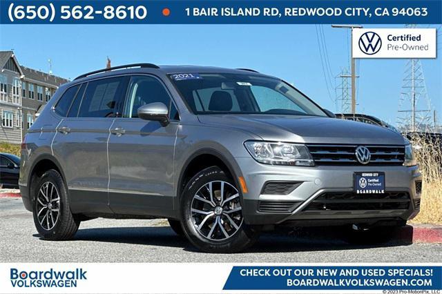 used 2021 Volkswagen Tiguan car, priced at $24,554