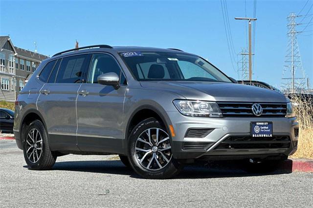 used 2021 Volkswagen Tiguan car, priced at $24,554