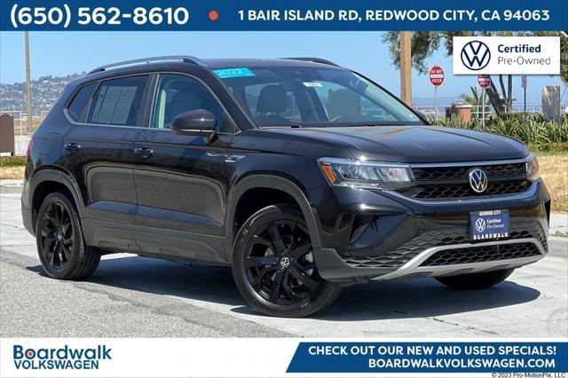 used 2022 Volkswagen Taos car, priced at $25,123