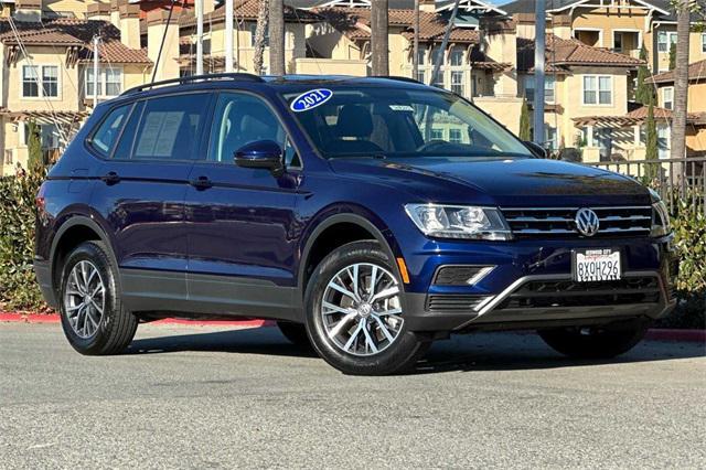 used 2021 Volkswagen Tiguan car, priced at $20,988