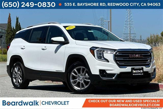 used 2022 GMC Terrain car, priced at $25,999