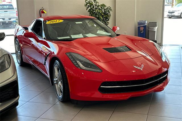 used 2017 Chevrolet Corvette car, priced at $43,555