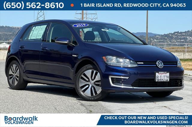 used 2019 Volkswagen e-Golf car, priced at $17,511