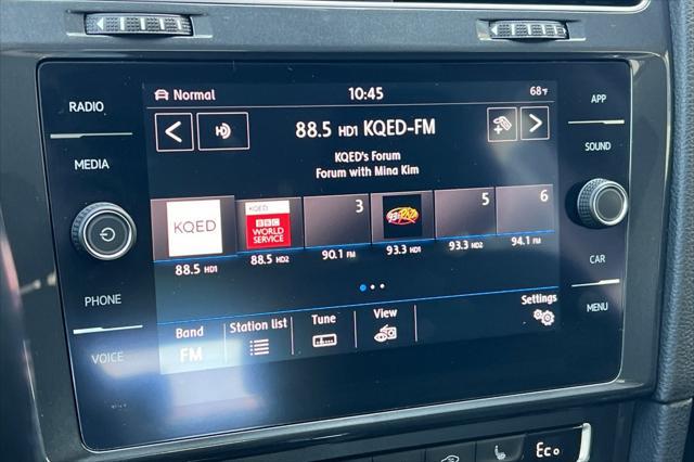 used 2019 Volkswagen e-Golf car, priced at $17,511