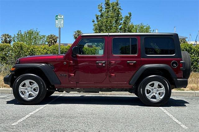 used 2022 Jeep Wrangler Unlimited car, priced at $30,495