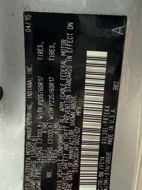 used 2015 Toyota Sienna car, priced at $13,995