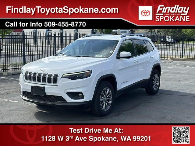 used 2021 Jeep Cherokee car, priced at $22,238