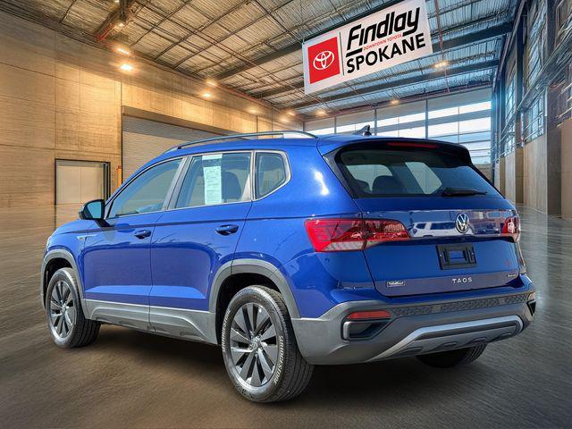 used 2022 Volkswagen Taos car, priced at $19,928