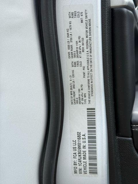 used 2021 Jeep Grand Cherokee L car, priced at $26,995