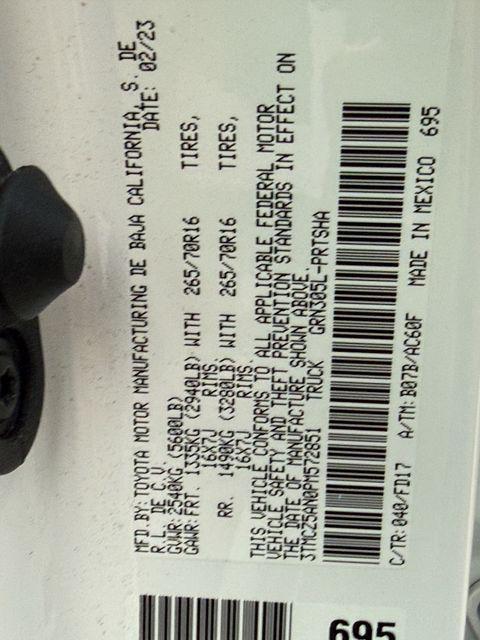 used 2023 Toyota Tacoma car, priced at $40,995