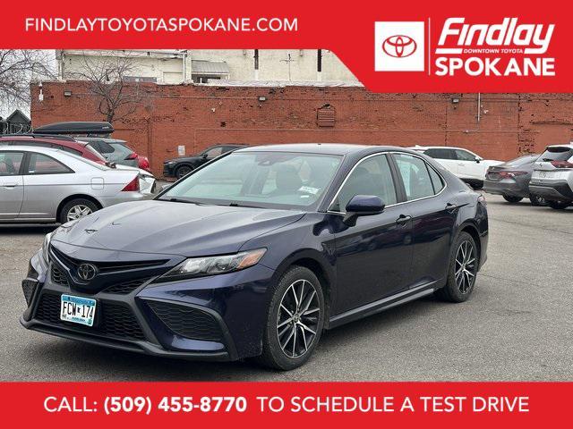 used 2021 Toyota Camry car, priced at $21,554