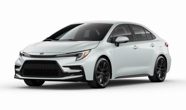 new 2025 Toyota Corolla Hybrid car, priced at $32,002