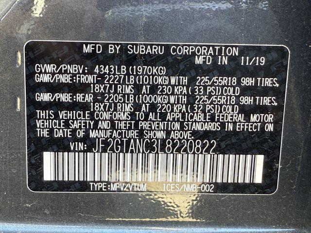 used 2020 Subaru Crosstrek car, priced at $26,250