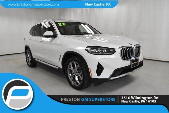 used 2022 BMW X3 car, priced at $33,998