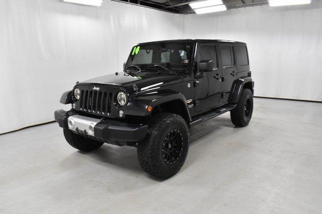 used 2014 Jeep Wrangler Unlimited car, priced at $14,998