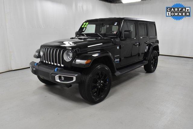 used 2022 Jeep Wrangler Unlimited 4xe car, priced at $34,498