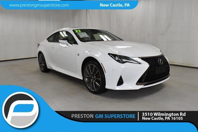 used 2021 Lexus RC 300 car, priced at $32,998