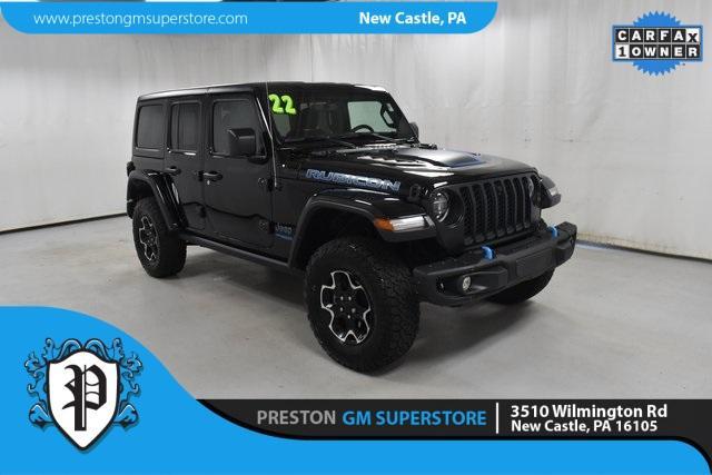 used 2022 Jeep Wrangler Unlimited 4xe car, priced at $41,498
