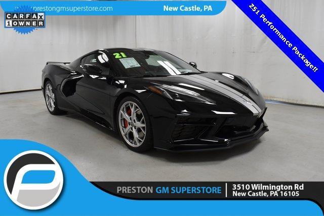 used 2021 Chevrolet Corvette car, priced at $69,999