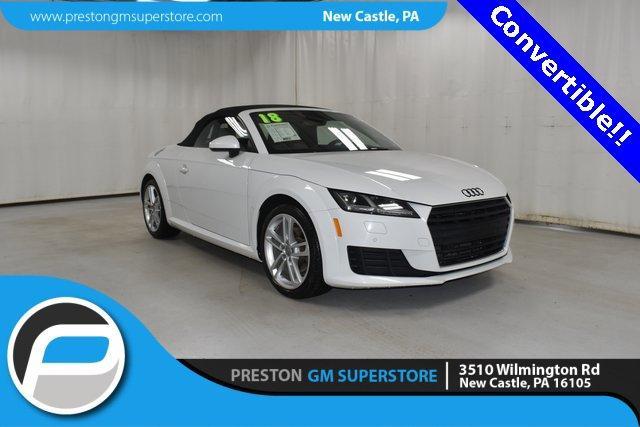 used 2018 Audi TT car, priced at $24,900