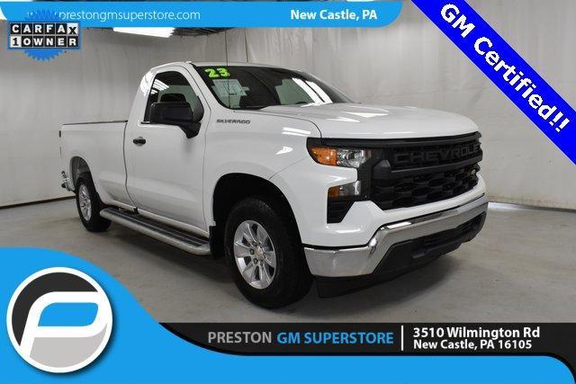 used 2023 Chevrolet Silverado 1500 car, priced at $27,498