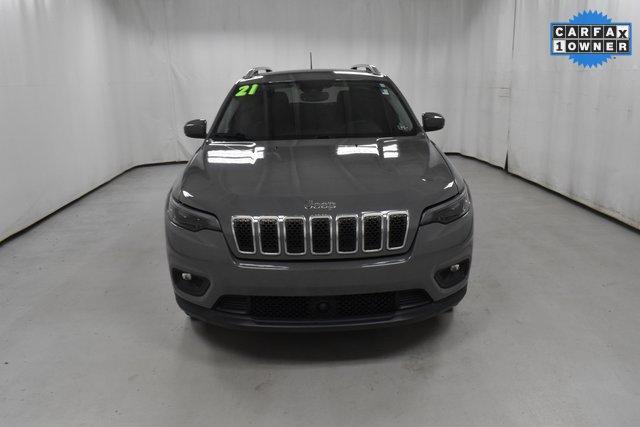 used 2021 Jeep Cherokee car, priced at $24,500