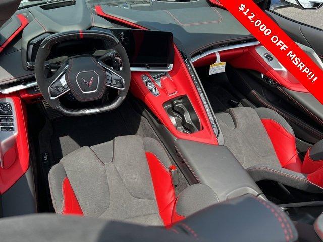 new 2025 Chevrolet Corvette car, priced at $122,715