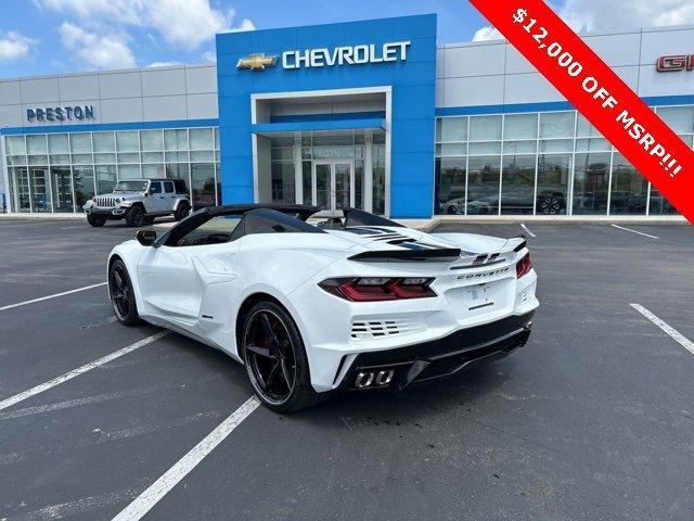 new 2025 Chevrolet Corvette car, priced at $122,715