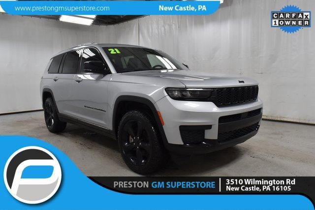 used 2021 Jeep Grand Cherokee L car, priced at $31,968