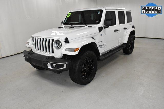 used 2021 Jeep Wrangler Unlimited 4xe car, priced at $29,999