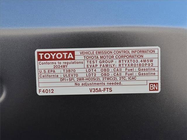 new 2024 Toyota Tundra car, priced at $58,122