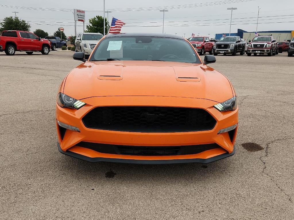 used 2021 Ford Mustang car, priced at $24,098