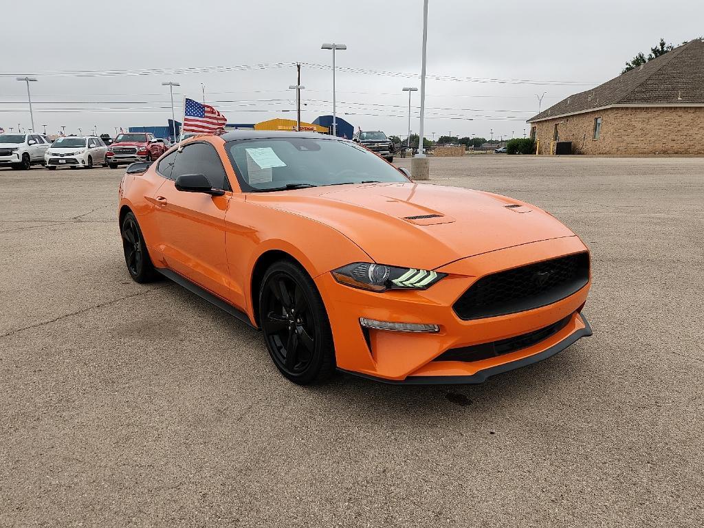 used 2021 Ford Mustang car, priced at $24,098