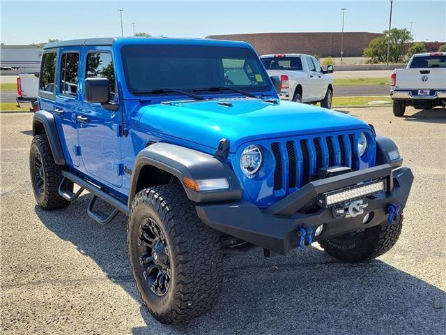 used 2022 Jeep Wrangler Unlimited car, priced at $41,995