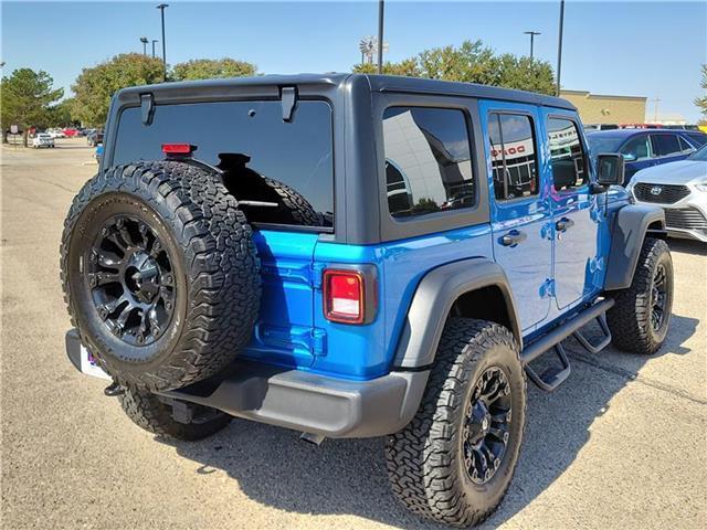 used 2022 Jeep Wrangler Unlimited car, priced at $41,995