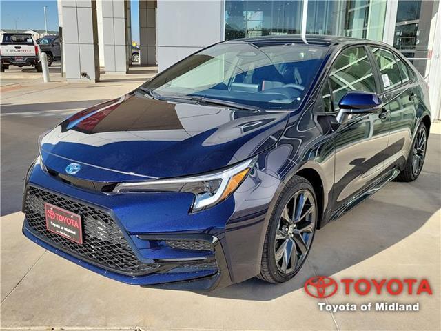 new 2025 Toyota Corolla Hybrid car, priced at $28,423