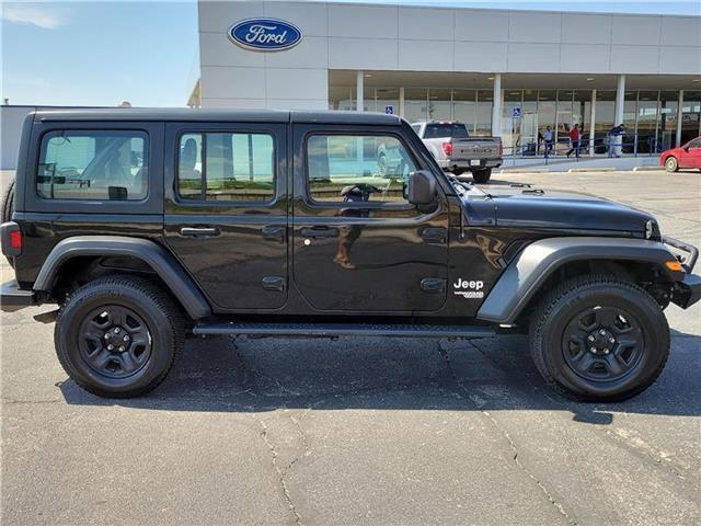 used 2020 Jeep Wrangler Unlimited car, priced at $34,998