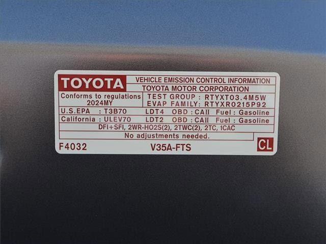 new 2024 Toyota Tundra car, priced at $72,923