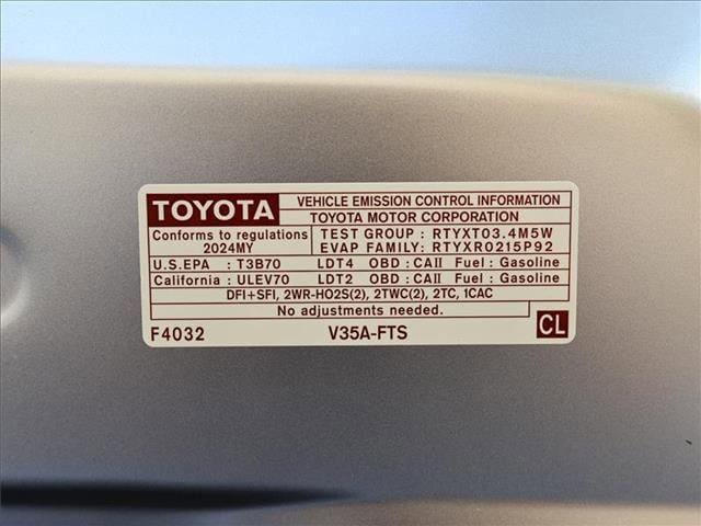 new 2024 Toyota Tundra car, priced at $71,918