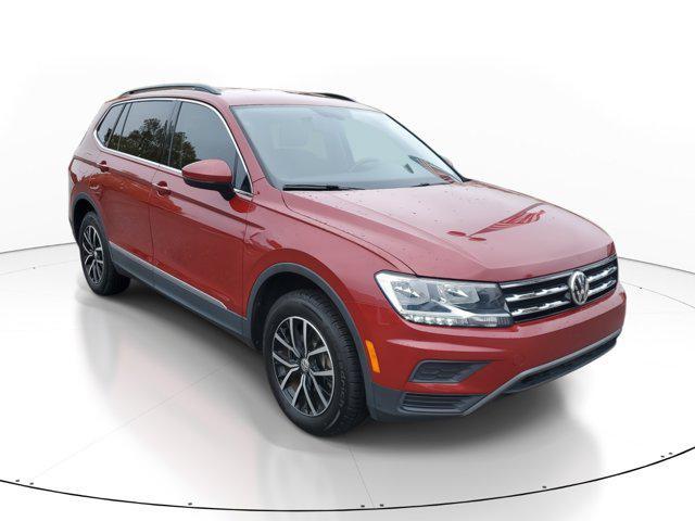 used 2021 Volkswagen Tiguan car, priced at $20,000