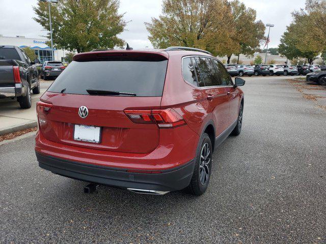 used 2021 Volkswagen Tiguan car, priced at $20,000