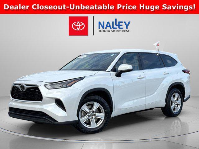 used 2023 Toyota Highlander car, priced at $32,350