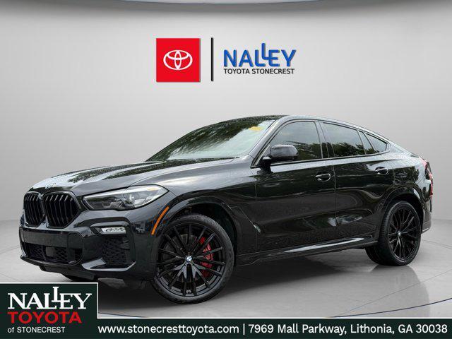 used 2021 BMW X6 car, priced at $54,250