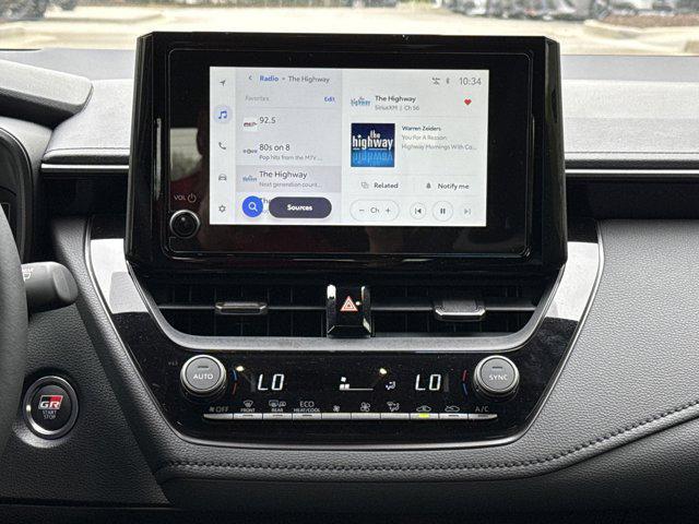 new 2025 Toyota GR Corolla car, priced at $47,538