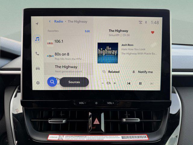 new 2026 Toyota Corolla Hybrid car, priced at $38,297